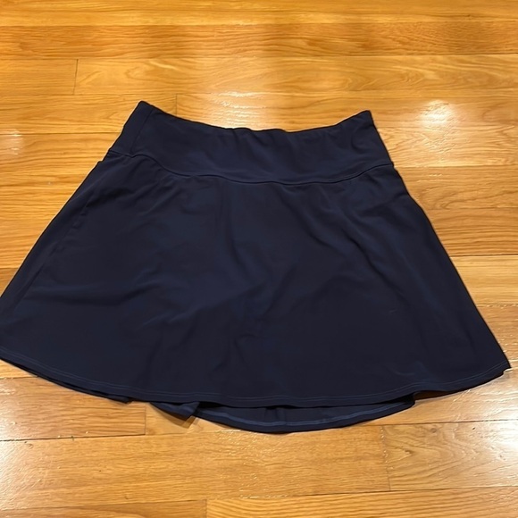 L.L.bean navy blue women’s swim skirt size 16. - Picture 1 of 10